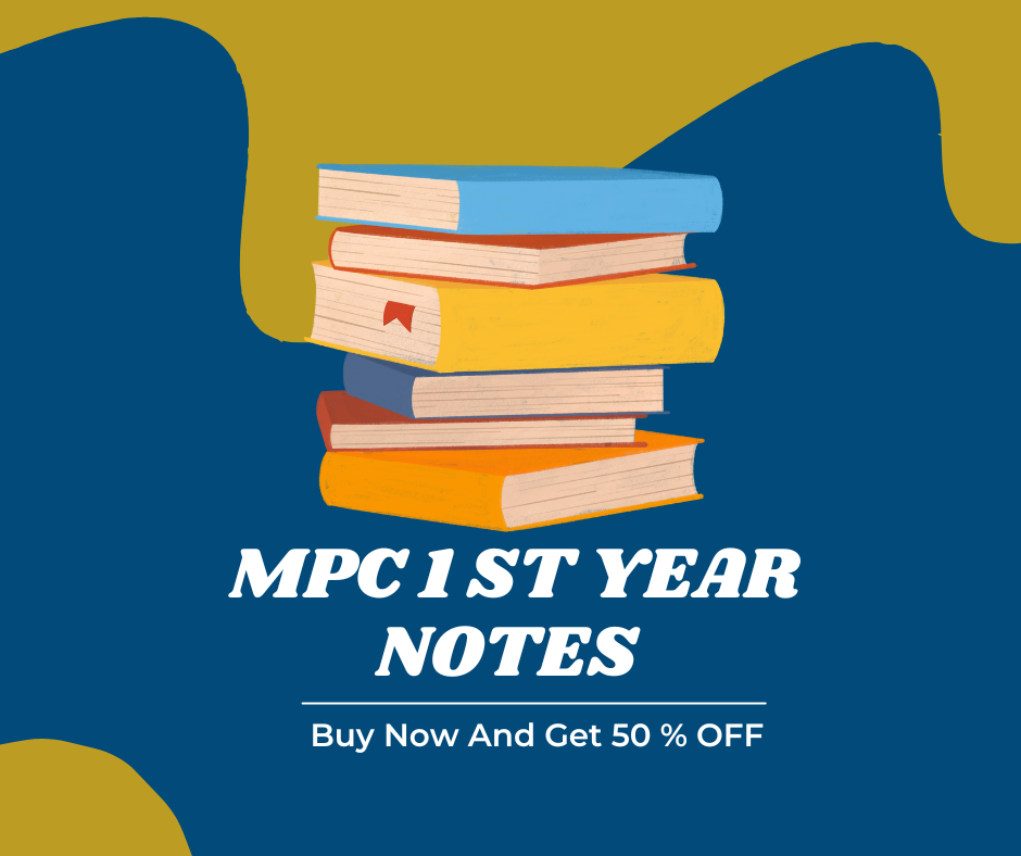 MPC 1st Year Study Material